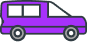 Icon da Pequeno Furgão de Passageiros